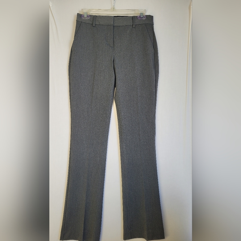 Express Gray Boot Cut Dress Pants